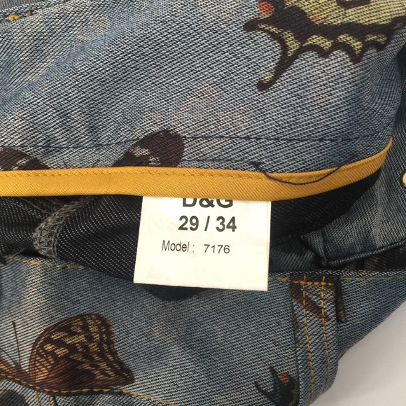 Dolce & Gabbana Butterfly Skinny Jeans - Picture 7 of 7